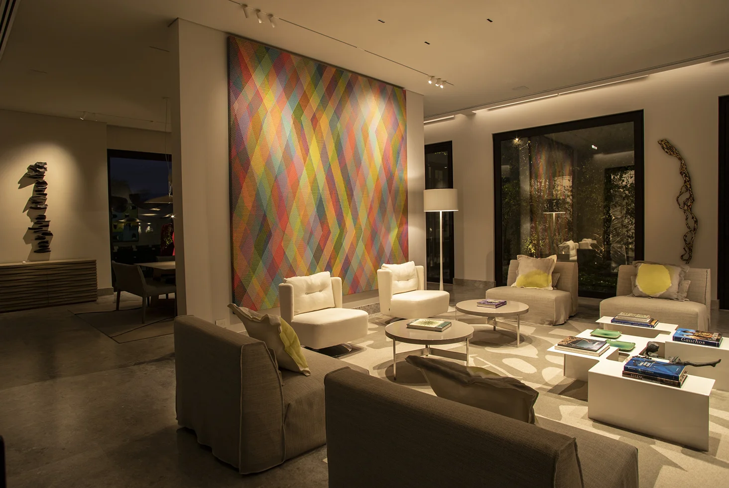 Acevedo Residence residential interior with modern design.